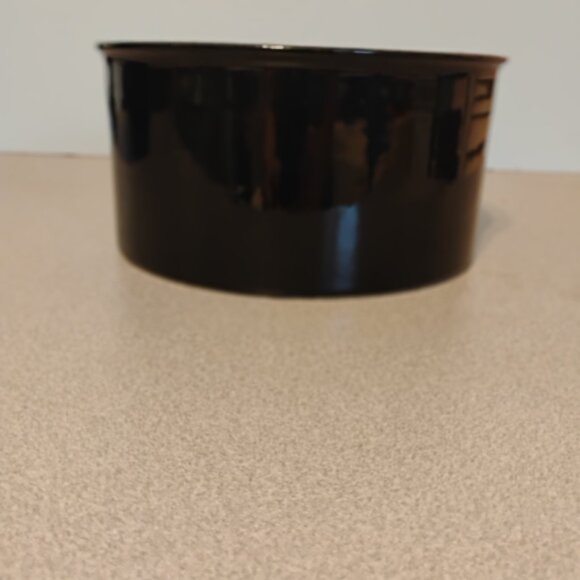 Boda Nova Sweden Straight Side Black Bowl MCM - Picture 2 of 5